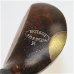 Spalding Gold Medal Wood Cleek with Shaft Stamp - Circa 1909