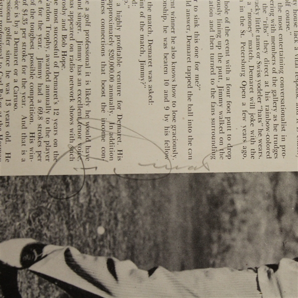 Multi-Signed 1948 Motor City Open Program - Hogan Win JSA ALOA