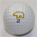 Jack Nicklaus Signed Golden Bear Logo Golf Ball JSA ALOA