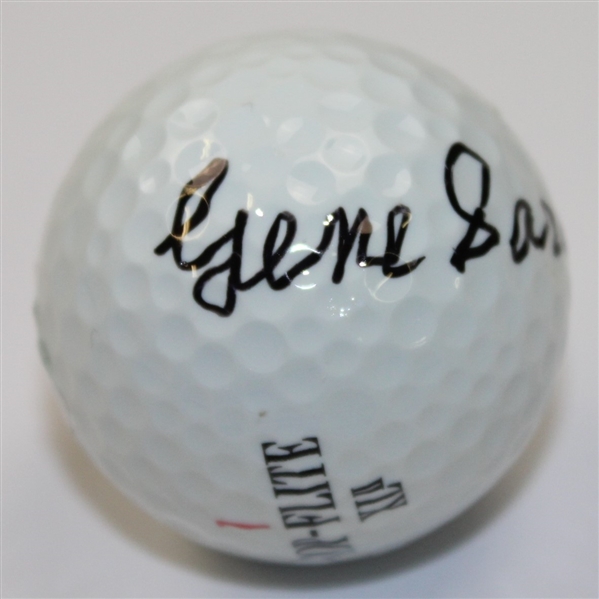 Gene Sarazen Signed Golf Ball JSA #N35976