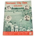 1956 Insurance City Open Program - Arnold Palmer 2nd Career Win!