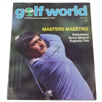 Seve Ballesteros Signed 1983 Golf World Magazine Masters Maestro JSA ALOA