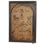 Vintage 1933 Clown-Up Pin Ball Game Northwestern Mail Box Co. St. Louis