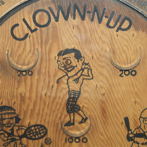 Vintage 1933 Clown-Up Pin Ball Game Northwestern Mail Box Co. St. Louis