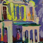 Leroy Neiman Signed St. Andrews Clubhouse Lithograph - Framed JSA ALOA