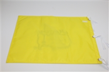 Nick Faldo Signed Undated Masters Embroidered Flag with Years Won JSA #P67600