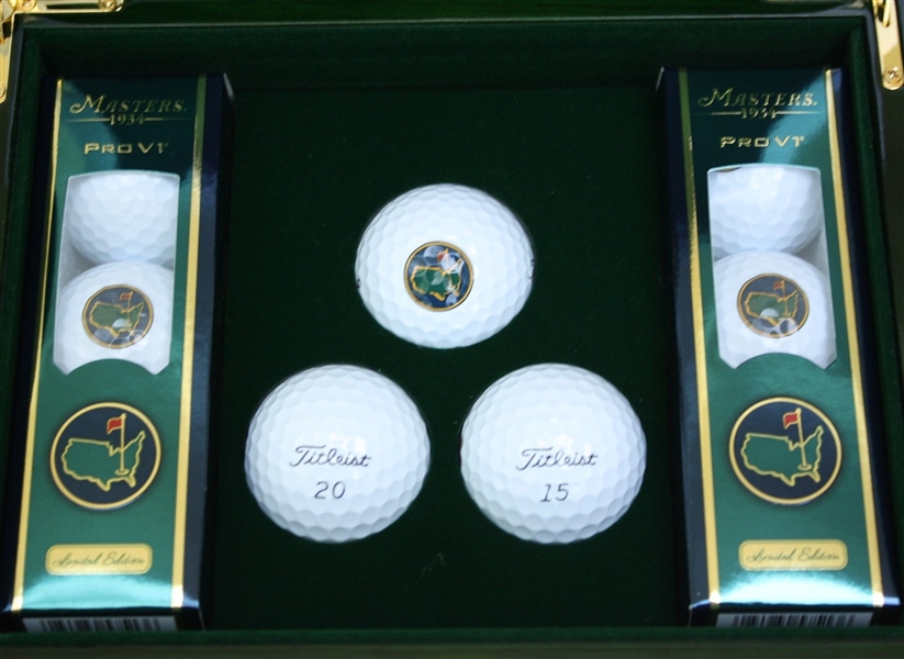 2015 Limited Edition Emerald Green Members Box With Golf Balls