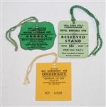 1970, 1976, & 1979 Open Championship Tickets