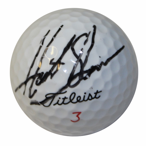Henrik Stenson Signed Golf Ball