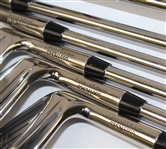 Ltd Ed. Unused Set of Arnold Palmer Original Clubs #969 - Two Signed on Grip JSA ALOA