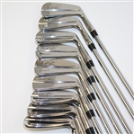 Ltd Ed. Unused Set of Arnold Palmer Original Clubs #969 - Two Signed on Grip JSA ALOA