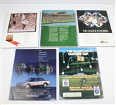 1985, 1986, 1987, 1992, & 1993 PGA Championship Programs Signed by Winners JSA ALOA 
