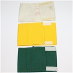 1987, 1990, & 1992 Open Championship Arm Bands - Nick Faldo's Three Open Wins