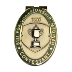 1999 PGA Championship at Medinah Contestant Badge - Steve Jones Collection