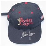 2004 Ryder Cup Navy Hat Signed by Assistant Captain - Steve Jones Collection JSA ALOA