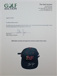 2004 Ryder Cup Navy Hat Signed by Assistant Captain - Steve Jones Collection JSA ALOA