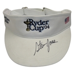2004 Ryder Cup White Visor Signed by Assistant Captain - Steve Jones Collection JSA ALOA