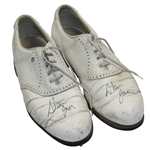Steve Jones Signed Pair of Tournament Used Golf Shoes - Steve Jones Collection JSA ALOA