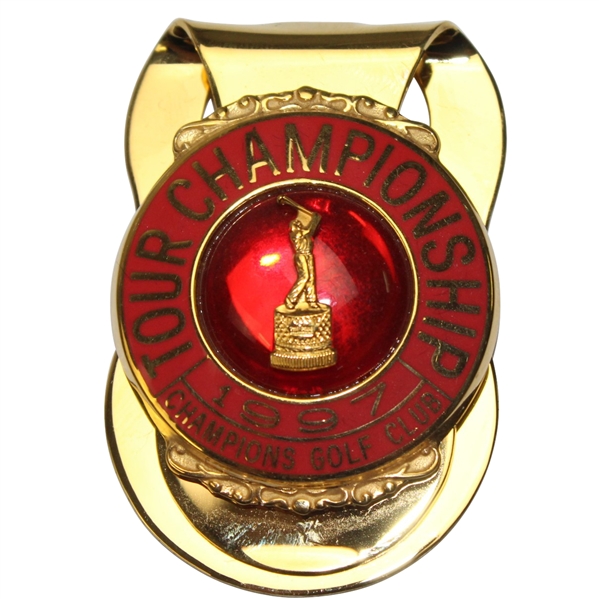 1997 Tour Championship at Champions Club Contestant Money Clip - Steve Jones Collection