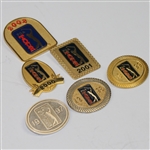 Lot of 6 Steve Jones PGA Tour Pins 1997-2002 - Steve Jones Collection