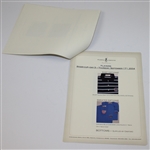 2004 Ryder Cup Team Package Issued to Steve Jones W/Pocket Crest, Badges Etc. - Steve Jones Collection