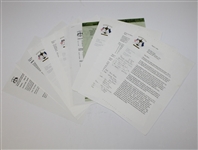 2004 Ryder Cup Team Package Issued to Steve Jones W/Pocket Crest, Badges Etc. - Steve Jones Collection