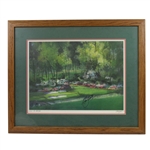 Seve Ballesteros Signed Masters Print - Steve Jones Collection JSA ALOA