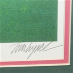 Seve Ballesteros Signed Masters Print - Steve Jones Collection JSA ALOA