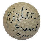 Horton Smith Signed "In His Prime"Golf Ball Earliest Known-1934/36 Masters Champ-JSA  Z14303