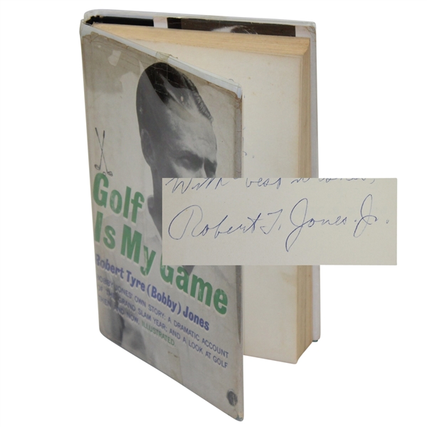 Full Robert T. Jones Jr. Signed Golf Is My Game Book - John Roth Collection JSA ALOA