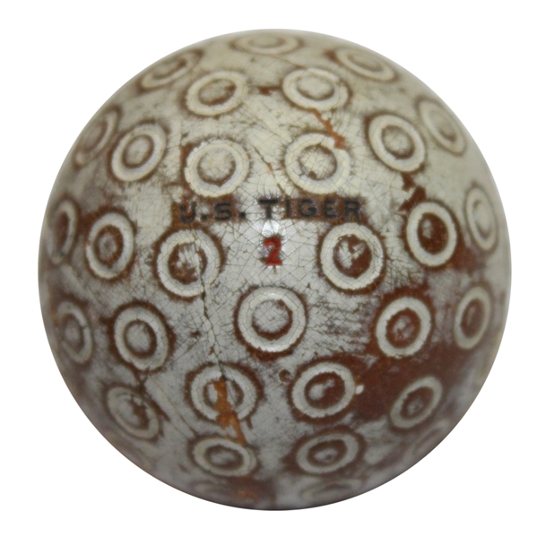 Vintage US Tiger Golf Ball