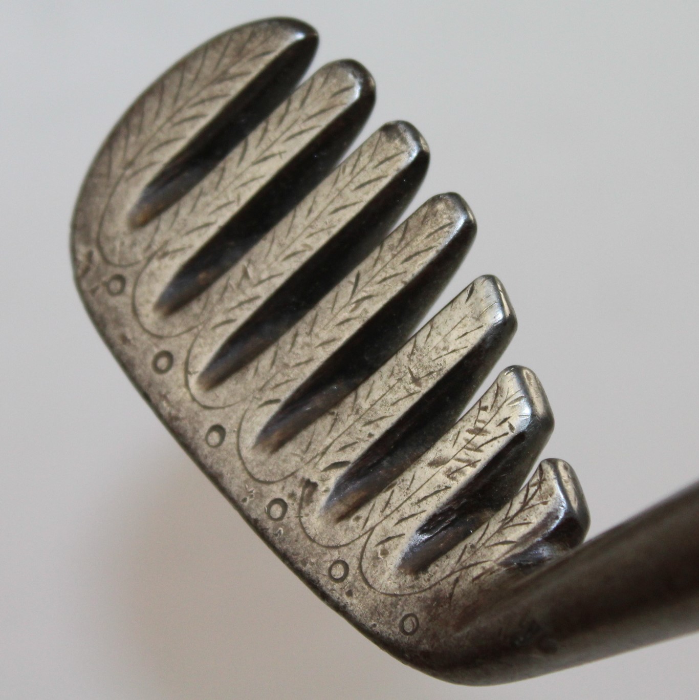 Lot Detail - Vintage Brown Patent Rake/Water Iron - The Major & Montrose