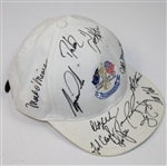 1997 Ryder Cup at Valderrama United States Team Signed Hat JSA ALOA