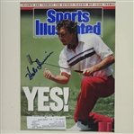Three Hale Irwin Signed Sports Illustrated Magazines - 1974, 1979, 1990 - Framed JSA ALOA