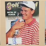1997 Major Winners Signed Golf World Magazines - Tiger, Els, Leonard, & Love JSA ALOA
