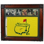 Jack Nicklaus Signed Undated Classic Masters Yellow Flag - Framed JSA ALOA