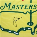 Jack Nicklaus Signed Undated Classic Masters Yellow Flag - Framed JSA ALOA