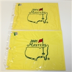 Lot of 10 Masters Embroidered Flags - 2004-2008 & 2010-2014