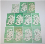 Lot of 11 Masters Tournament Spec Guides - Multiple Years
