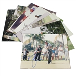 Lot of 10 Signed 11x14 Photos by Hall of Famers JSA ALOA