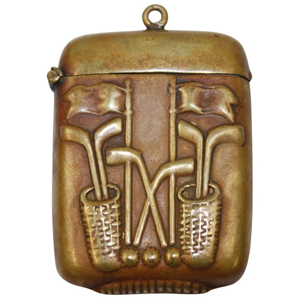 Vintage Golf Themed Match Holder