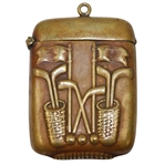 Vintage Golf Themed Match Holder
