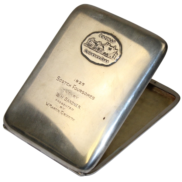 1925 Scotch Foursomes Won by W.H. Gardner at Buffalo CC Sterling Cigarette Holder