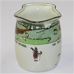 Royal Doulton Golf Themed Small Pitcher - He that always complains is never pitied