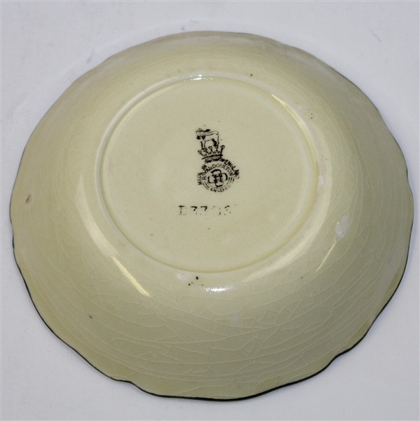Royal Doulton Golf Themed Small Bowl - Promise little and do much with Stand