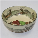 Royal Doulton Golf Themed Large Bowl - Multiple Quotes