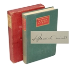 Francis Ouimet Signed Ltd Ed A Game of Golf 1932 Book #108 with Rare Original Cover JSA ALOA