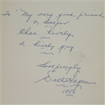 Walter Hagen Signed and Inscribed 'The Walter Hagen Story' Book JSA ALOA
