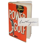 Ben Hogan Signed Power Golf Book - 1948 JSA COA-JOHN ROTH COLLECTION