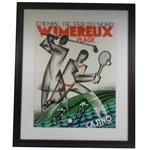 Léon Dupin French Chemin de fer du Nord Vintage Advertising Poster - Wimereux Plage 